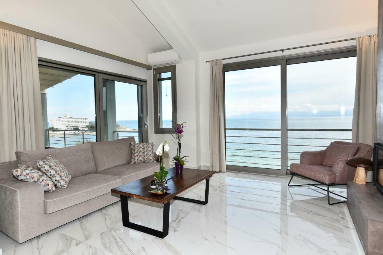 Villa Thala-Sea Luxury House Kavala Exterior foto