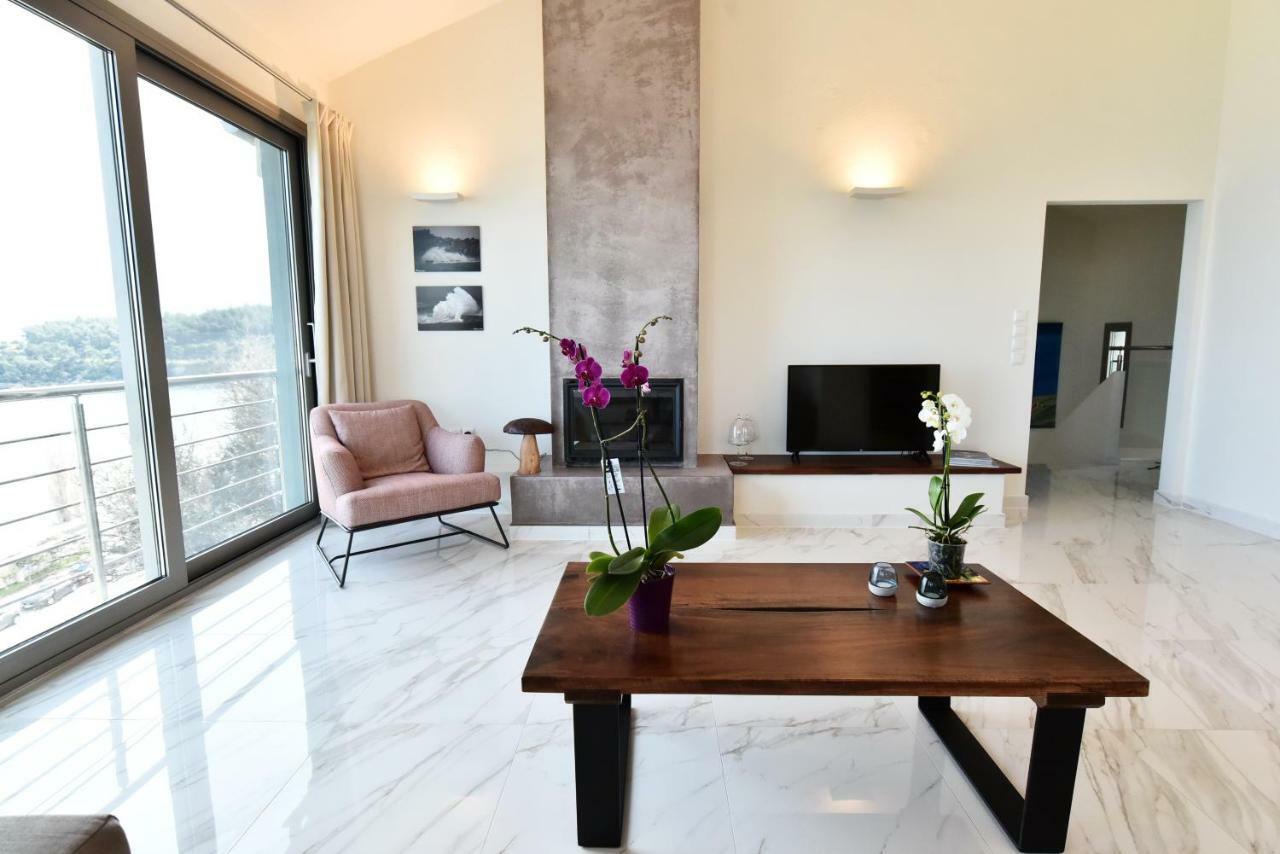 Villa Thala-Sea Luxury House Kavala Exterior foto