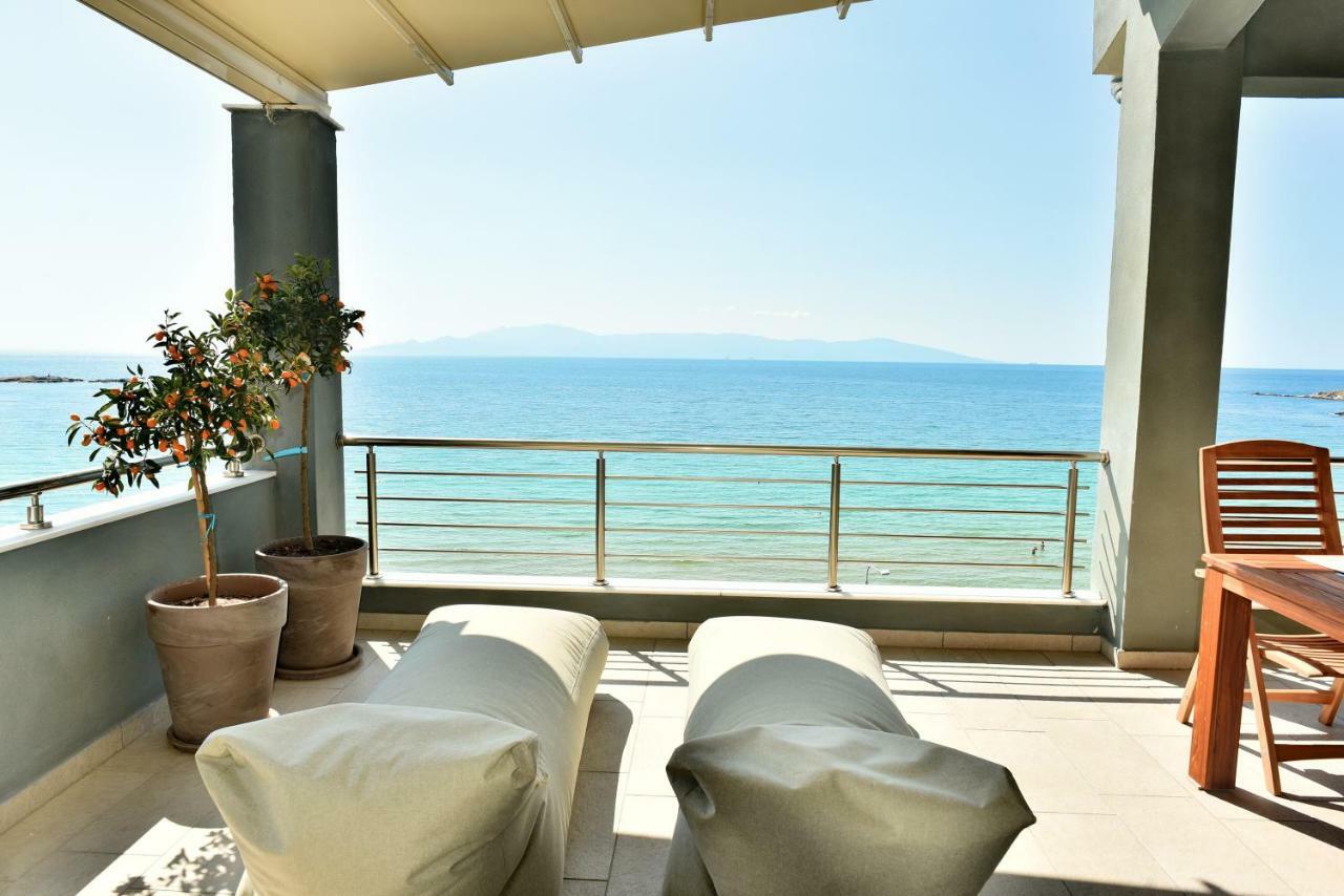 Villa Thala-Sea Luxury House Kavala Exterior foto